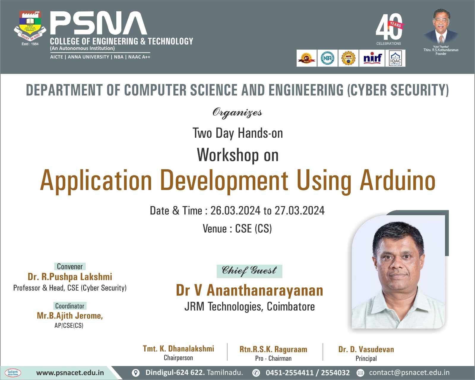 Application Development Using Arduino Workshop: